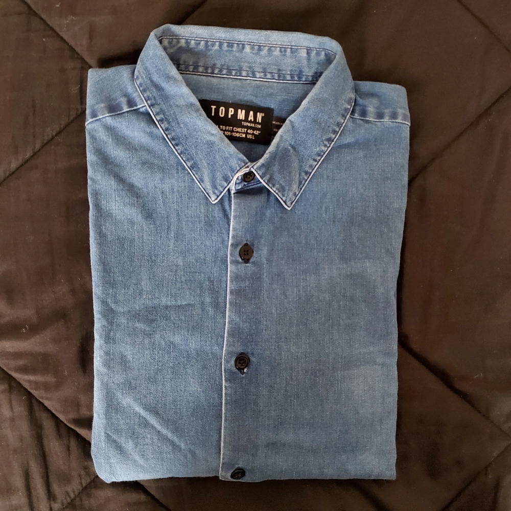 Topman Denim Shirt